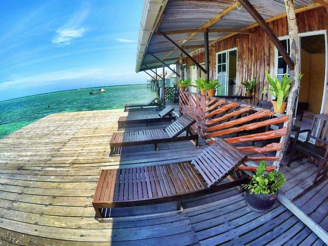 Sipadan Micro Dive Hotel Mabul Island Buitenkant foto