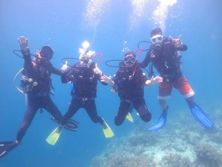 Sipadan Micro Dive Hotel Mabul Island Buitenkant foto